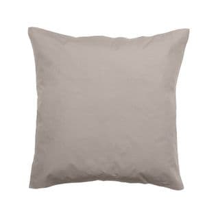 Lot De 2 Taies D'oreiller Percale Pur Coton  80 Fils/cm² Vent Du Sud - Lin - 65 X 65 +  Volant