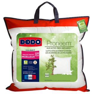 Oreiller Moelleux Antiacariens Proneem® Fibre Volupt’air® Dodo - Oreiller 60 X 60 Cm