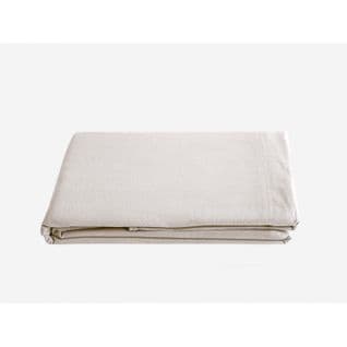 Drap Plat Palace Pur Coton - Palace Naturel - 240 X 290 Cm Pour Lit 2 Places