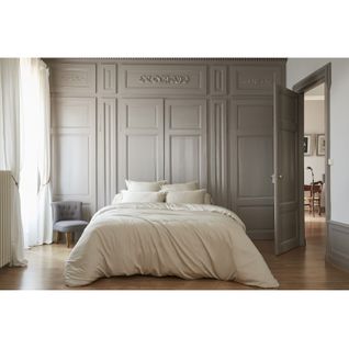 Housse De Couette "salomé" Viscose De Bambou - Salomé Pampa - Housse De Couette 240 X 220 Cm