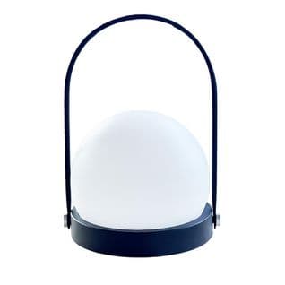 Lampe De Table Sans Fil Poignée En Métal  LED Blanc Chaud Day H22cm