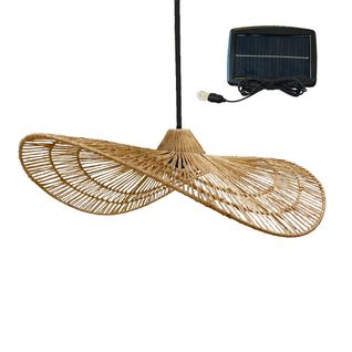 Suspension Solaire Bohème Marbella Solar Beige Jute H14cm