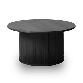 Table Basse Bois Noir Alba 90x90cm