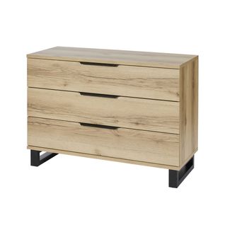 Commode 3 Tiroirs Chêne Noueux - Arvada