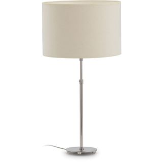 Lampe De Table Sans Abat-jour 13x13x40 Métal Nickel