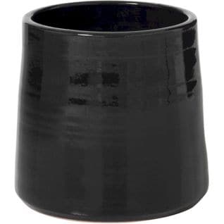 Cache-pot Noir Céramique 23x23x21,5cm
