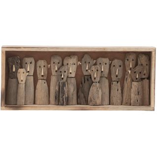 Tableau Bois Clair Bois 54,5x23x6cm