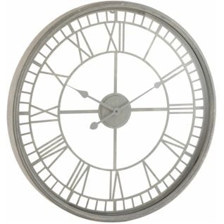 Horloge Murale Gris Fer 67x6,5x67cm