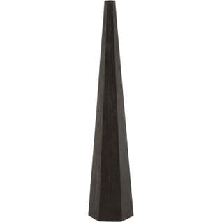 Pied De Lampadaire Noir Bois 30x30x141cm