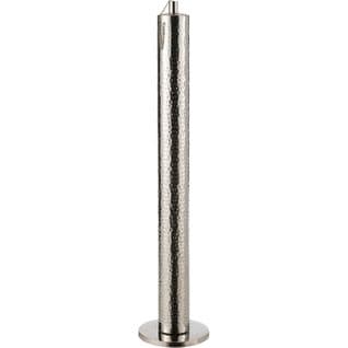 Torche Intérieure Extérieure Argent Acier Inoxydable 23,5x23,5x106cm