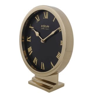 Horloge Métal Or 20x6x24cm