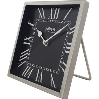 Horloge Métal Argent 21x3x21cm