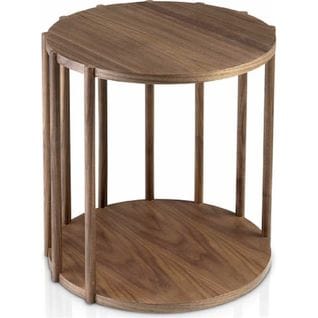 Table D’appoint Bois Foncé 45x45x47cm