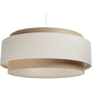 Suspension Extérieur Crème, Intérieur Beige