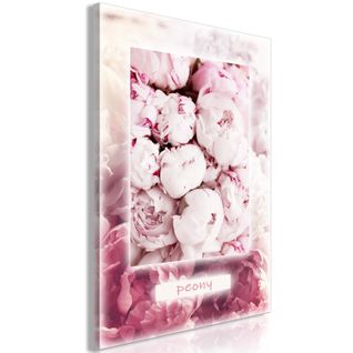 Tableau Spring Delicacy Vertical 40 X 60 Cm Rose