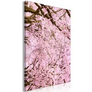 Tableau Cherry Tree Vertical 40 X 60 Cm Rose