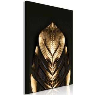Tableau Pharaoh's Gold Vertical 80 X 120 Cm Noir