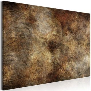 Tableau Rushing Thoughts Vertical 90 X 60 Cm Marron