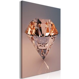 Tableau Costly Diamond Vertical 60 X 90 Cm Marron