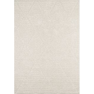 Tapis Tissé Intérieur Nala Géométrique 160 X 230 Cm Blanc