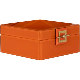 Boîte à Bijoux Bodine Élégance Orange Grande
