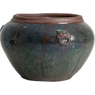 Vase Selegha Oriental Noir En Céramique