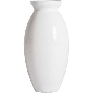 Vase Donet Cristal Blanc Déco Élégant