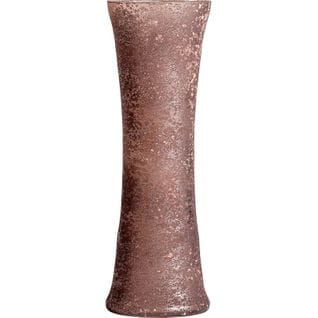Vase Gieler Style Art Déco En Verre Cristal