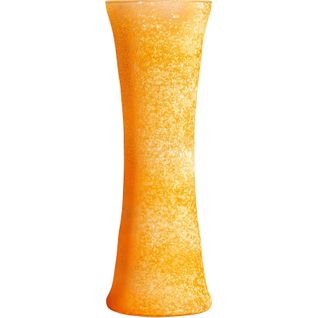 Vase Gieler Style Art Deco En Cristal Mustard