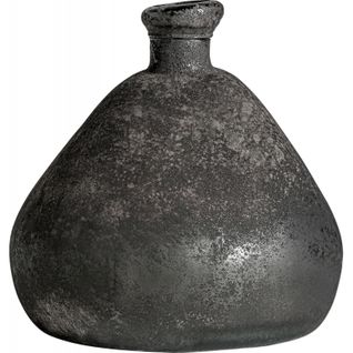 Vase Design Contemporain Noir Épuré