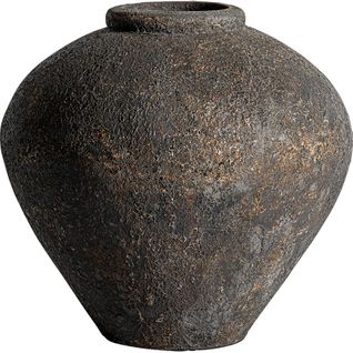 Vase Igor Contemporain En Terracota Dark