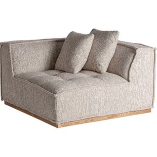 Sofa Vittel Élégance En Beige Art Deco