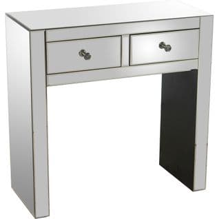 Console Élégante En Miroir Pour Une Entrée Chic