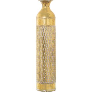 Vase Métal Doré Chic Et Élégant Pour Déco Brillante