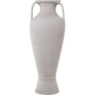 Vase Élégant Céramique Blanc Effet Sable Pour Déco