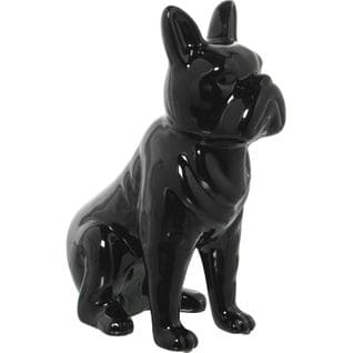 Statue Chien Céramique Élégante Pour Déco Chic