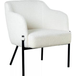 Fauteuil Épuré Confort Design Contemporain Métallique