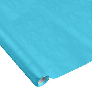 Nappe En Papier Damasse 1.18 X 5 M Vitamina Bleu