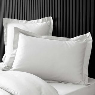 Taie D Oreiller 50 X 70 Cm Percale De Coton Blanc