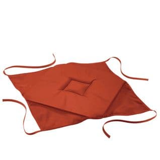 Coussin Galette De Chaise 40 X 40 Cm Essentielle Terracotta