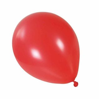 Set De 10 Ballons Gonflables 30 Cm Rouge