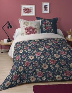 Housse Couette + 2 Taies 220 X 240 Cm Flore
