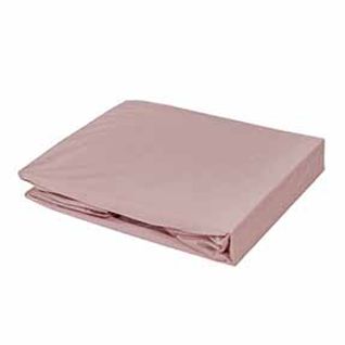 Housse De Couette Jersylor Misty Rose 220 X 240 Cm Rose Clair