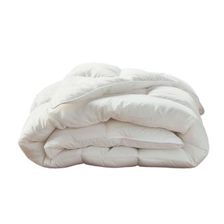 Couette Microfibre - Chaude 140 X 200 Cm Blanc