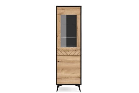 Armoire Vitrine Diamond W54 54x178x39 Cm