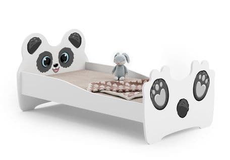 Lit Enfant Mouna Avec Et Cadre - Panda - 160 Cm X 80 Cm