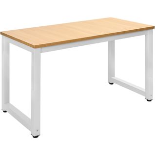 Table d'ordinateur, bureau de travail simple, table pc