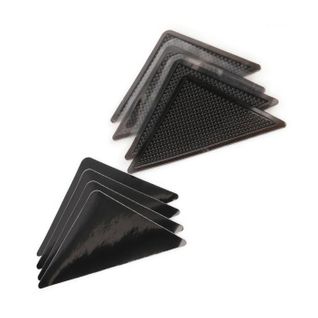 Lot De 4 Supports Anti-dérapants Pour Tapis Avec Autocollants