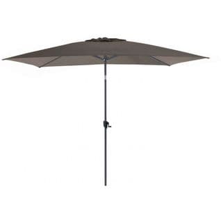 Parasol Terrasse Inclinable 3x2 M Gris Et Taupe