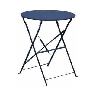 Table Ronde En Acier 60 Cm Cuba Bleu